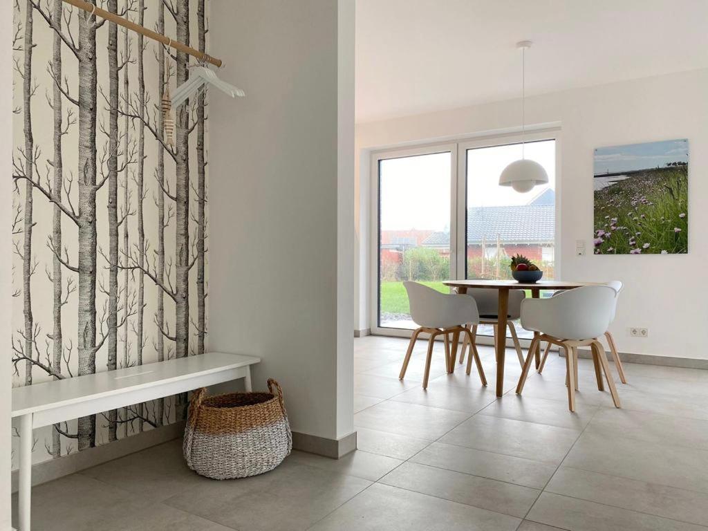 Ferienwohnung Hein Am Nordseedeich Butjadingen Exteriér fotografie