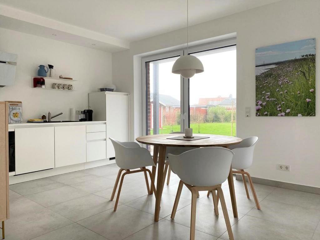 Ferienwohnung Hein Am Nordseedeich Butjadingen Exteriér fotografie