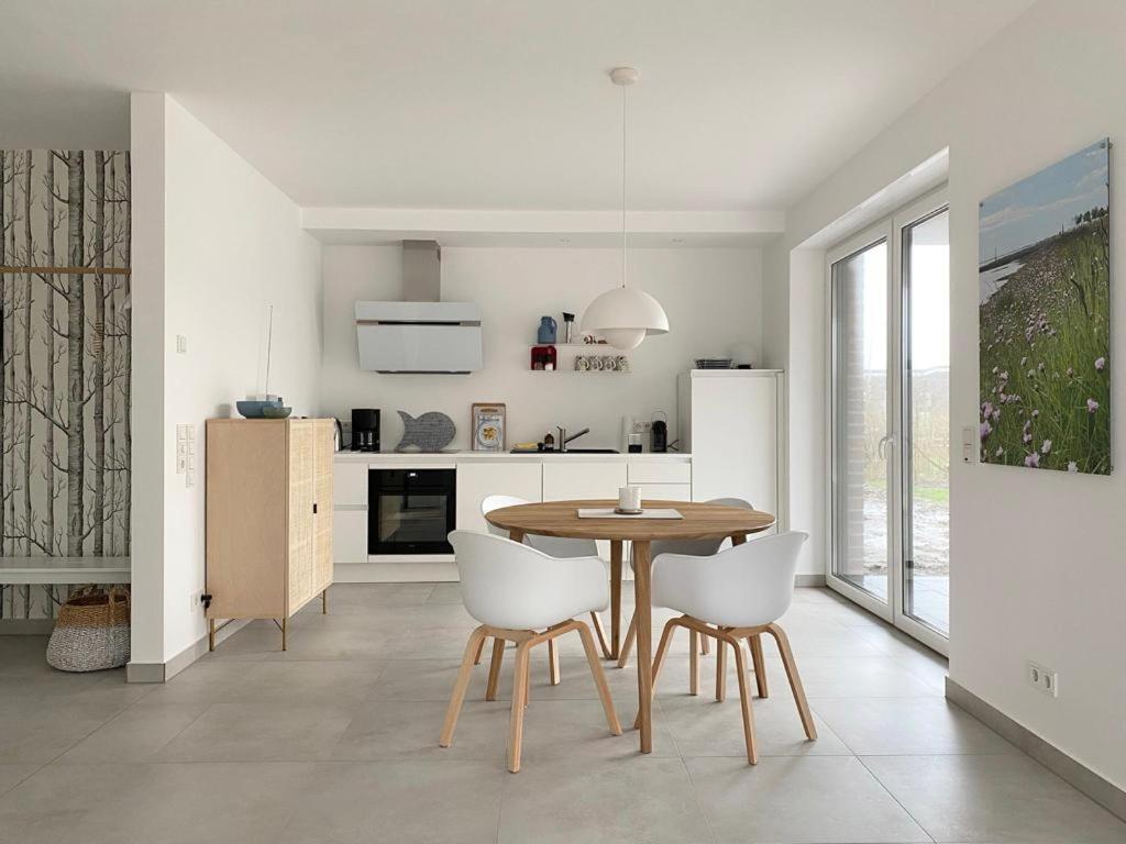 Ferienwohnung Hein Am Nordseedeich Butjadingen Exteriér fotografie