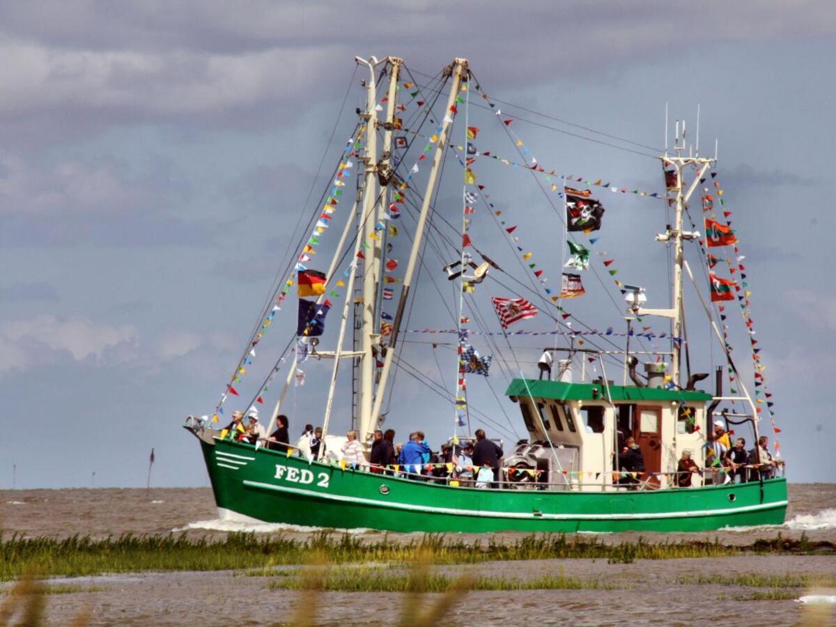 Ferienwohnung Hein Am Nordseedeich Butjadingen Exteriér fotografie