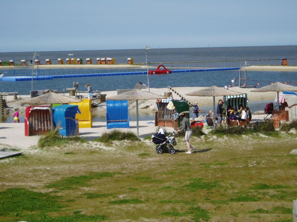 Ferienwohnung Hein Am Nordseedeich Butjadingen Exteriér fotografie